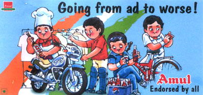 Disappointing performance by Indian Cricket Team in Holland Tri-Series, NatWest Trophy and ICC Championship Trophy. They seem to be concentrating on testimonial advertising rather than Cricket - September'04