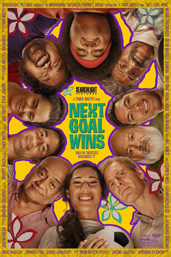 The poster for the film, Next Goal Wins
